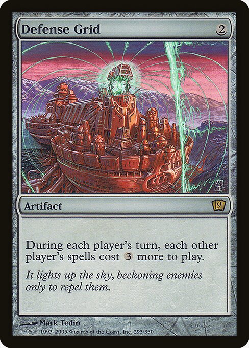 Defense Grid - Ninth Edition Rare Card