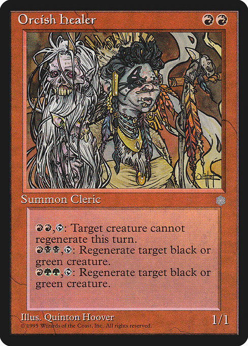 Orcish Healer - Ice Age Uncommon Card