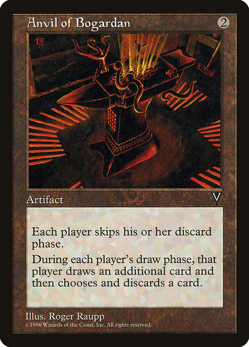 Anvil of Bogardan - Visions Rare Card