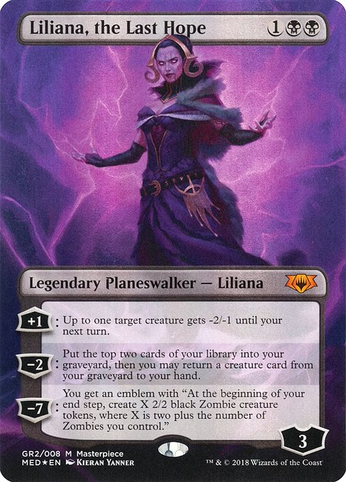 Liliana, the Last Hope - Mythic Edition Mythic Card