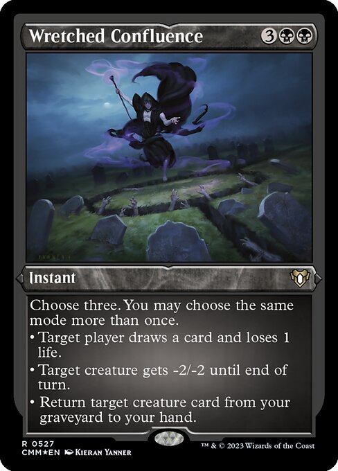 Wretched Confluence - Commander Masters Rare Card