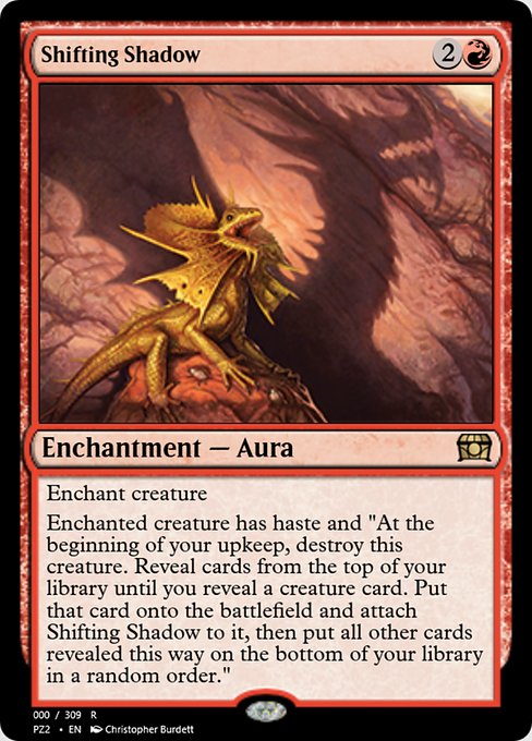 Shifting Shadow - Treasure Chest Rare Card