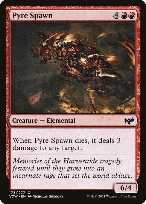 Pyre Spawn - Innistrad: Crimson Vow Common Card