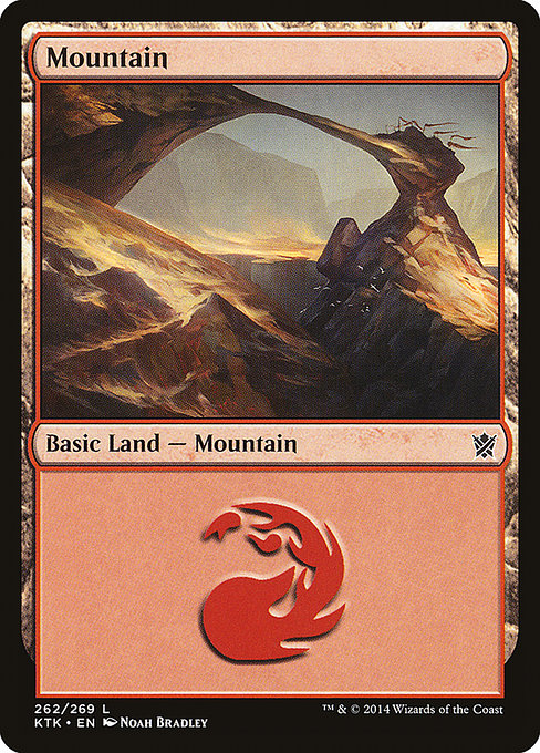Mountain - Khans of Tarkir Common Card