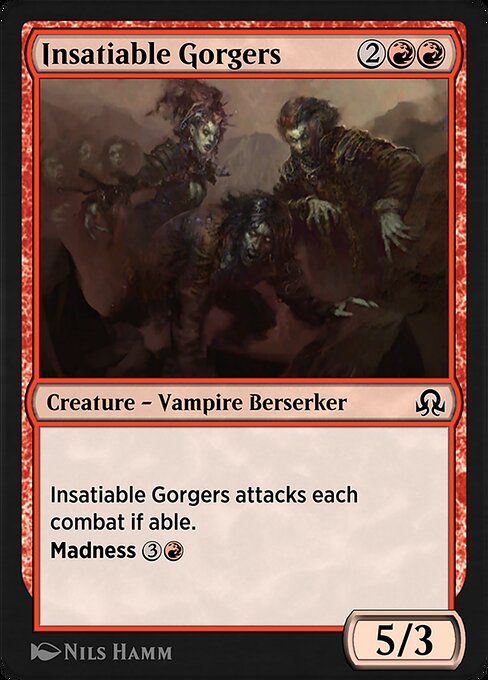 Insatiable Gorgers - Shadows over Innistrad Remastered Common Card