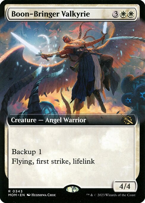 Boon-Bringer Valkyrie - March of the Machine Rare Card