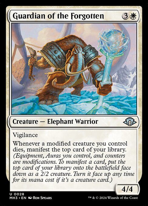 Guardian of the Forgotten - Modern Horizons 3 Uncommon Card