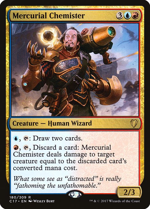Mercurial Chemister - Commander 2017 Rare Card