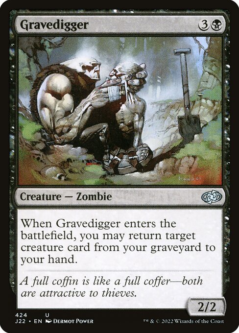 Gravedigger - Jumpstart 2022 Uncommon Card