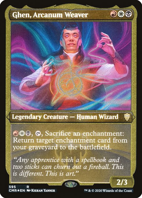 Ghen, Arcanum Weaver - Commander Legends Rare Card