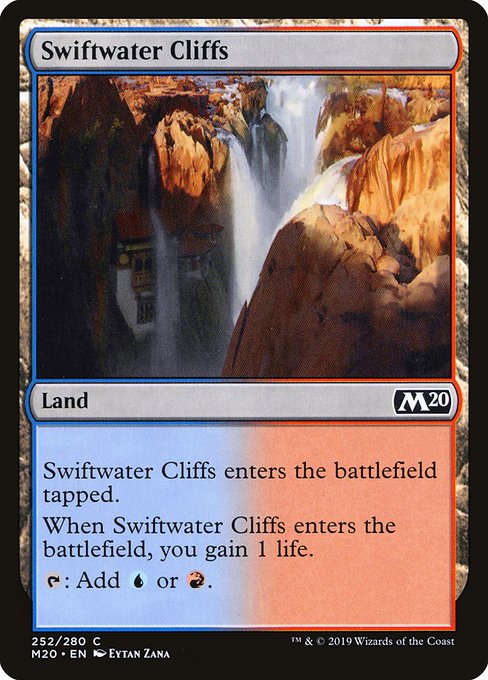 Swiftwater Cliffs - Core Set 2020 Common Card