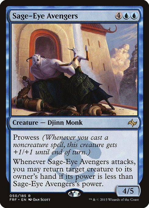 Sage-Eye Avengers - Fate Reforged Rare Card