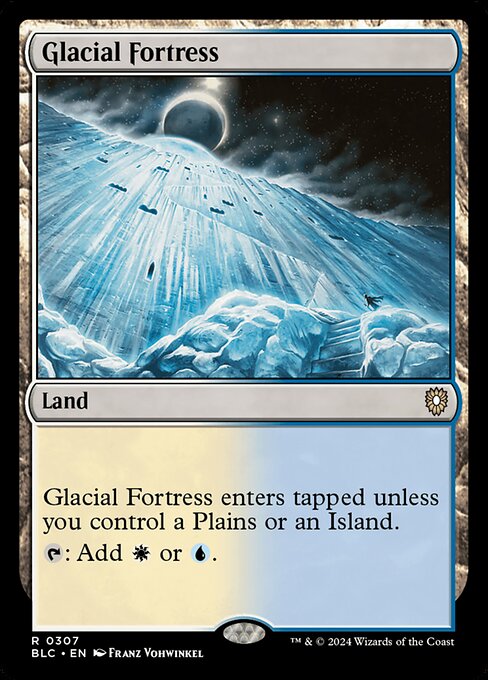 Glacial Fortress - Bloomburrow Commander Rare Card