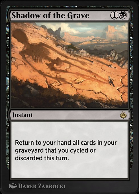 Shadow of the Grave - Amonkhet Remastered Rare Card
