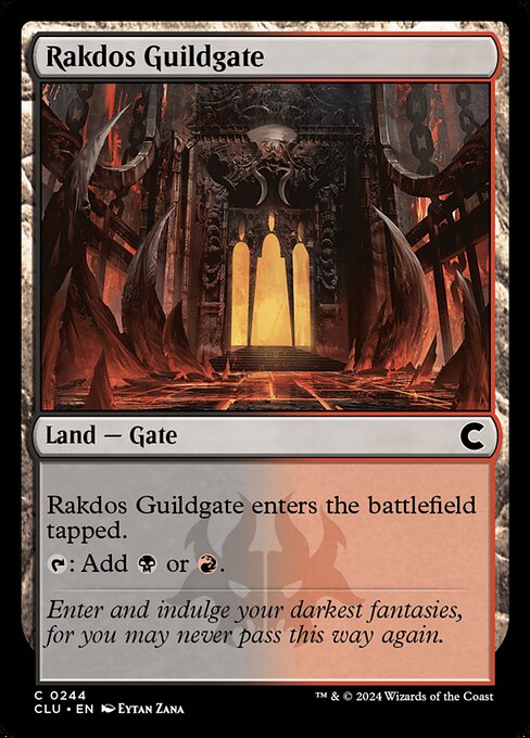 Rakdos Guildgate - Ravnica: Clue Edition Common Card