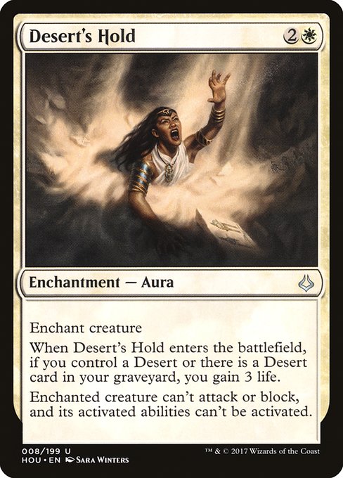 Desert's Hold - Hour of Devastation Uncommon Card