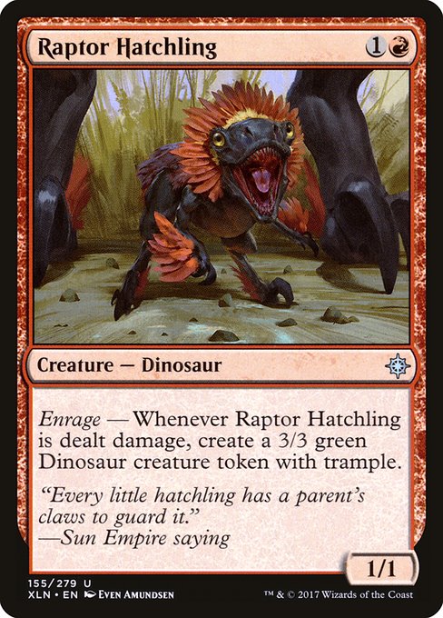 Raptor Hatchling - Ixalan Uncommon Card