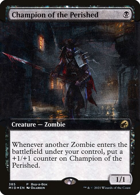 Champion of the Perished - Innistrad: Midnight Hunt Rare Card
