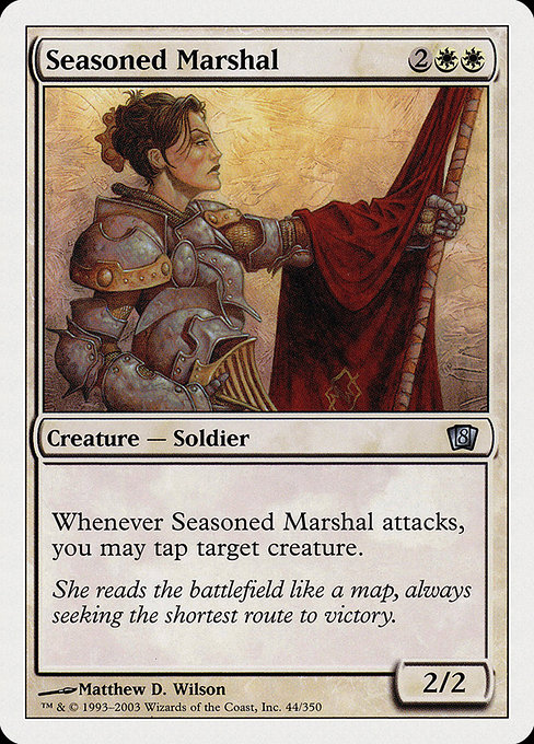 Seasoned Marshal - Eighth Edition Uncommon Card