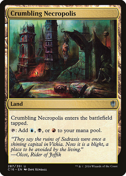 Crumbling Necropolis - Commander 2016 Uncommon Card