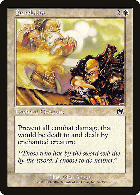 Sandskin - Onslaught Common Card