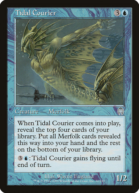 Tidal Courier - Apocalypse Uncommon Card