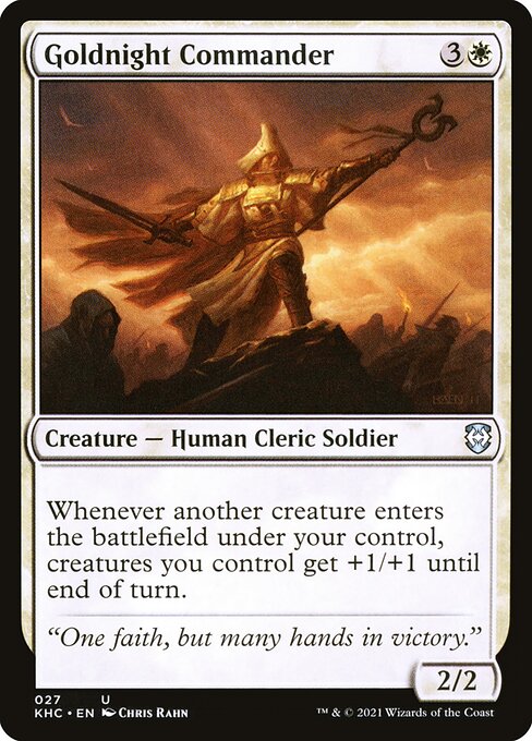 Goldnight Commander - Kaldheim Commander Uncommon Card