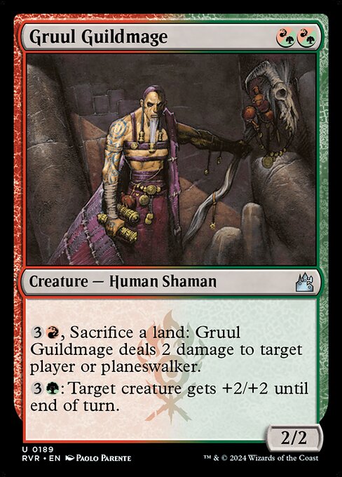 Gruul Guildmage - Ravnica Remastered Uncommon Card