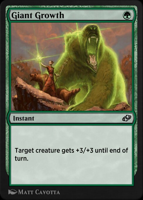 Giant Growth - Jumpstart: Historic Horizons Common Card