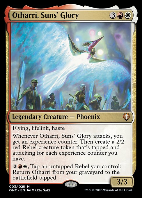 Otharri, Suns' Glory - Phyrexia: All Will Be One Commander Mythic Card