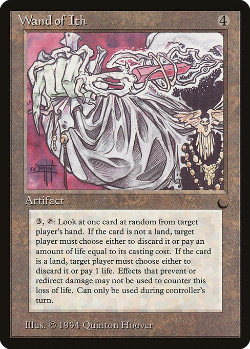 Wand of Ith - The Dark Uncommon Card