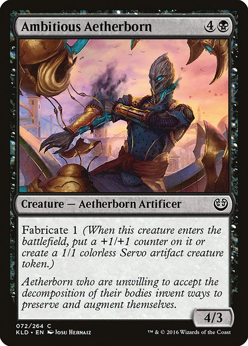 Ambitious Aetherborn - Kaladesh Common Card