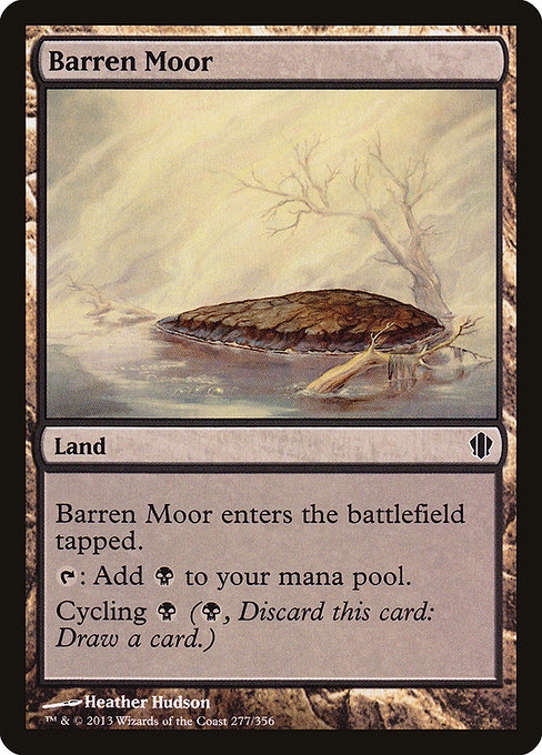 Barren Moor - Commander 2013 Common Card