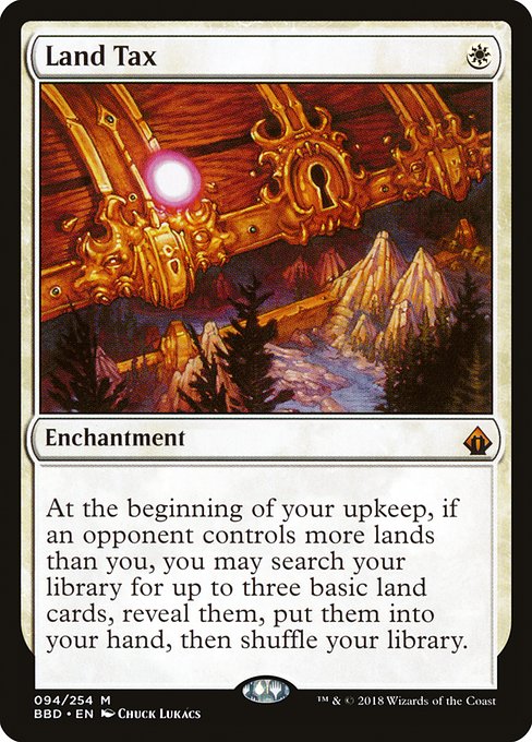 Land Tax - Battlebond Mythic Card