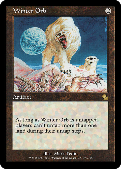 Winter Orb - Masters Edition Rare Card