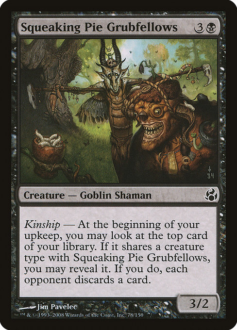 Squeaking Pie Grubfellows - Morningtide Common Card