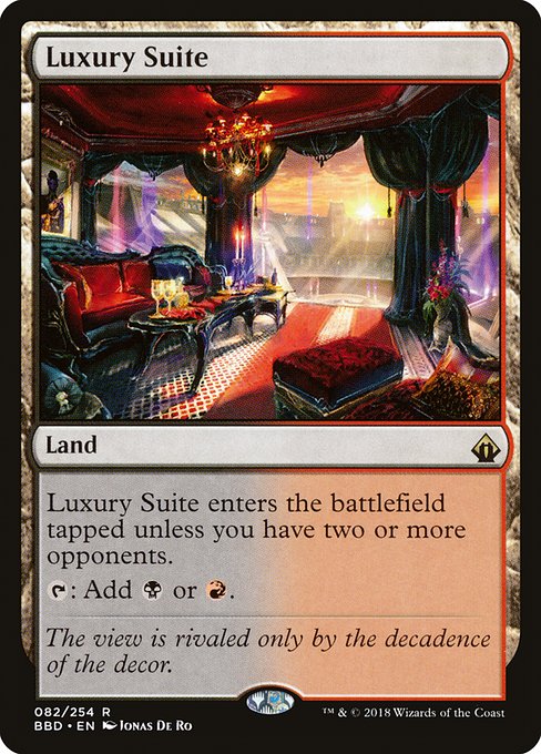Luxury Suite - Battlebond Rare Card