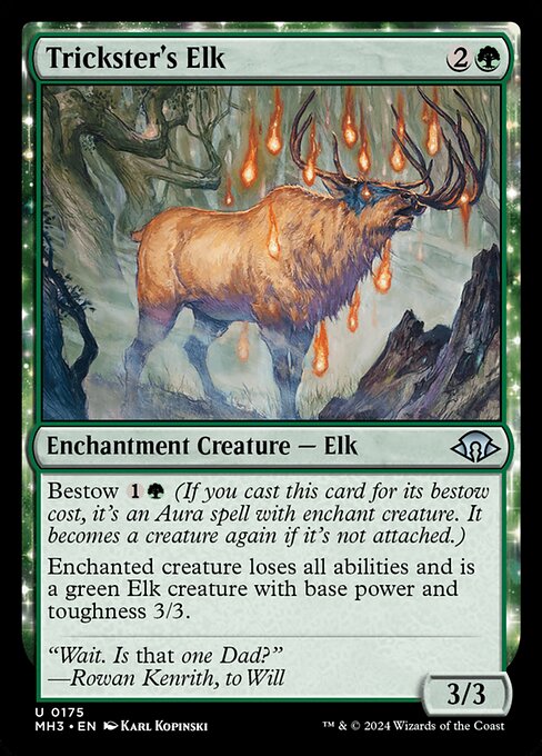 Trickster's Elk - Modern Horizons 3 Uncommon Card