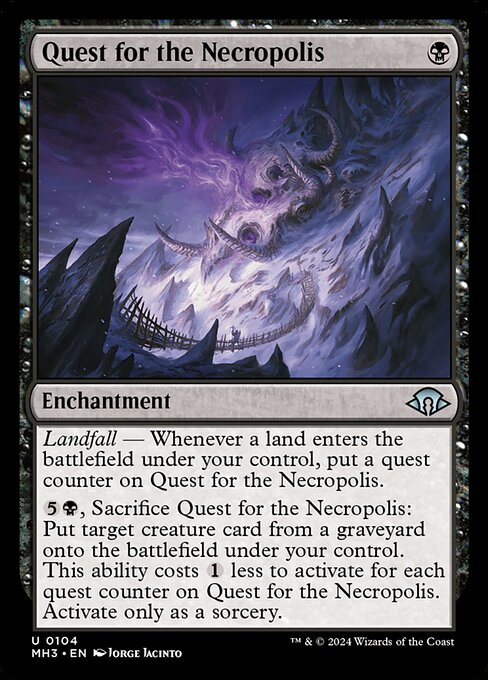 Quest for the Necropolis - Modern Horizons 3 Uncommon Card