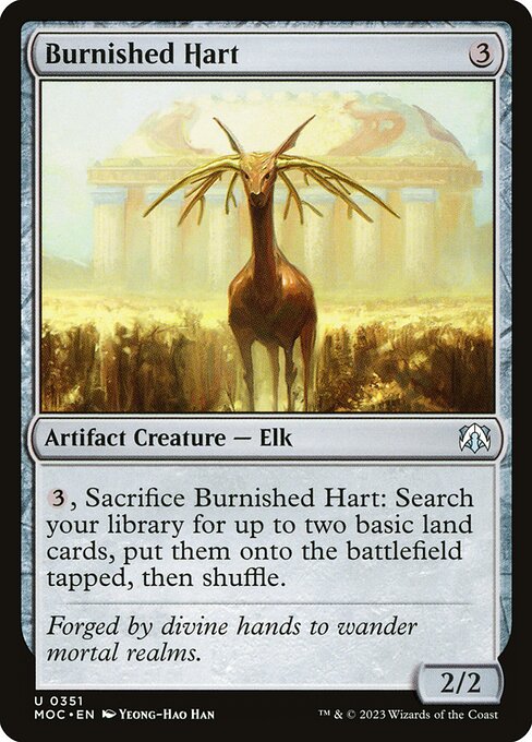Burnished Hart - March of the Machine Commander Uncommon Card