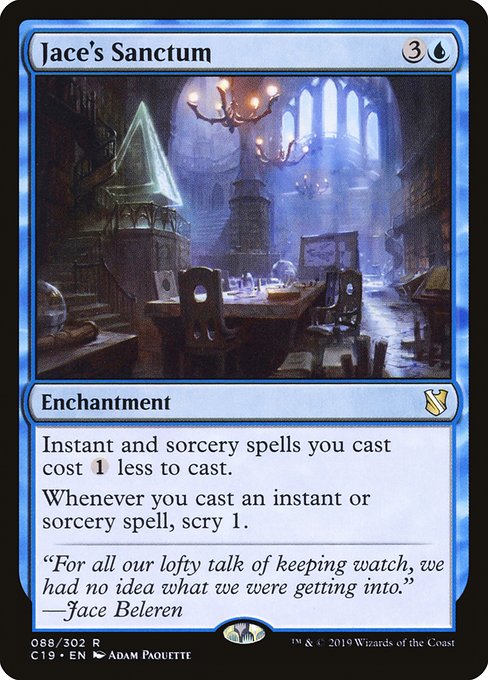 Jace's Sanctum - Commander 2019 Rare Card