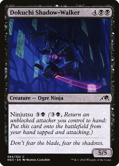 Dokuchi Shadow-Walker - Kamigawa: Neon Dynasty Common Card