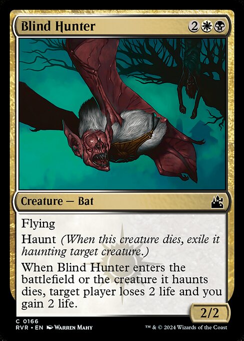 Blind Hunter - Ravnica Remastered Common Card