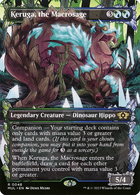 Keruga, the Macrosage - Multiverse Legends Rare Card