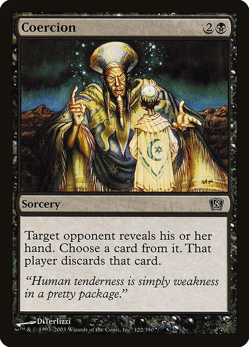 Coercion - Eighth Edition Common Card