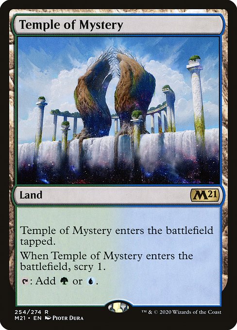 Temple of Mystery - Core Set 2021 Rare Card