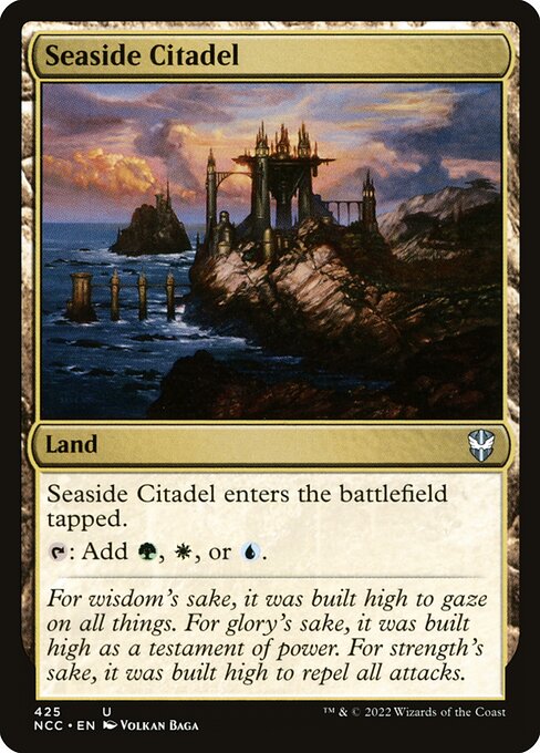 Seaside Citadel - New Capenna Commander Uncommon Card