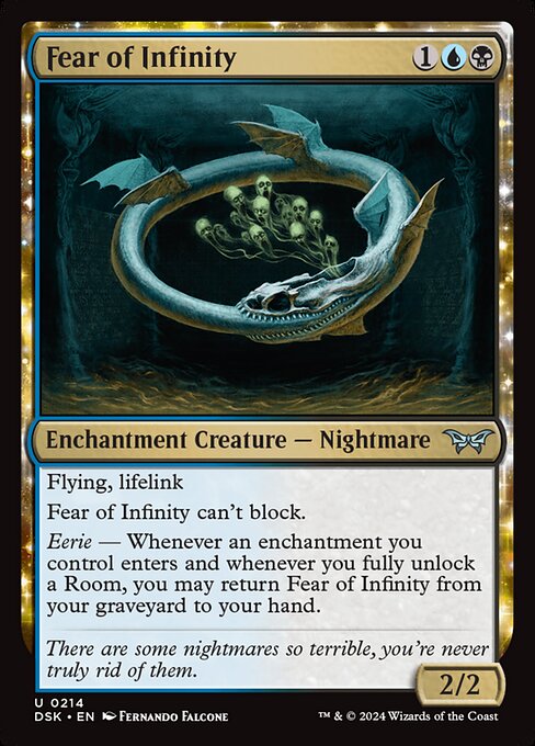 Fear of Infinity - Duskmourn: House of Horror Uncommon Card