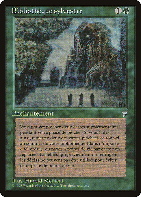 Sylvan Library - Renaissance Uncommon Card