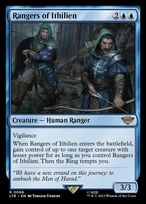 Rangers of Ithilien - The Lord of the Rings: Tales of Middle-earth Rare Card